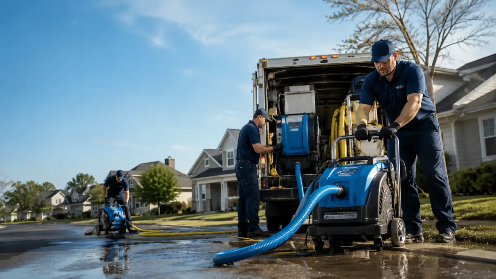 Flood Damage Cleanup in Whitesboro, OK